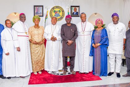 Sanwo-Olu to religious leaders: Continue to pray for Nigeria, Lagos