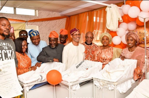 Sanwo-Olu’s wife welcomes first babies of 2023 at LASUTH