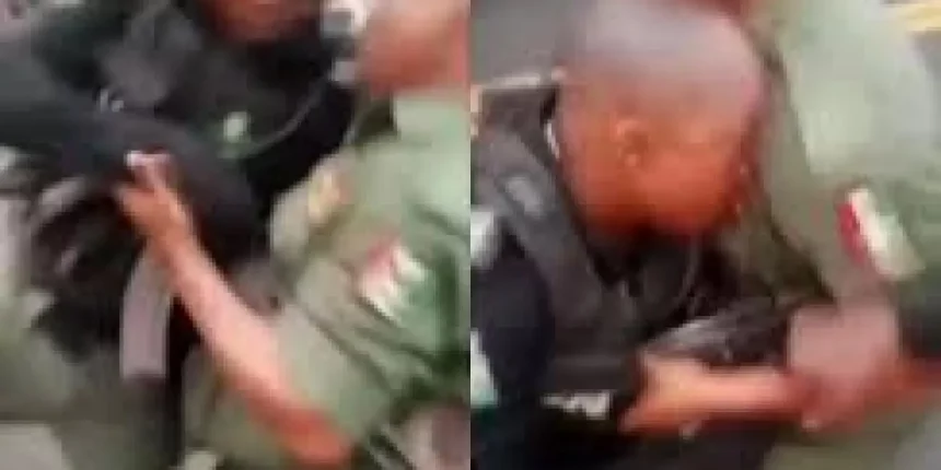 Army investigates viral video of policeman, soldier clash