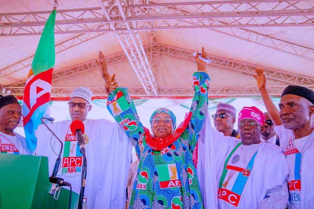 At APC rally, Tinubu urges Adamawa to vote first female governor