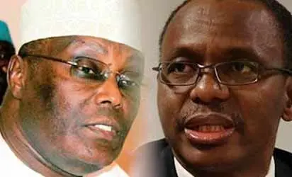 Atiku attacks el-Rufai over comment on fuel scarcity, cash crunch