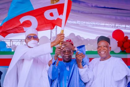 In Lafia, Buhari declares Tinubu as next President of Nigeria