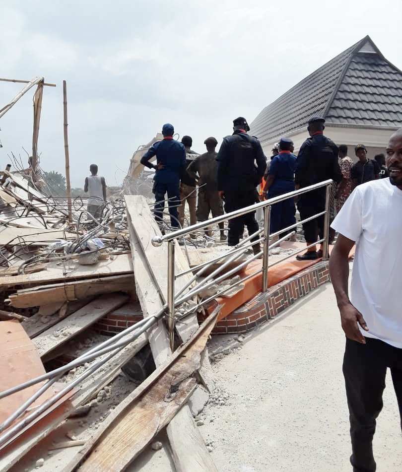 Collapsing two-storey building kills three in Rivers community