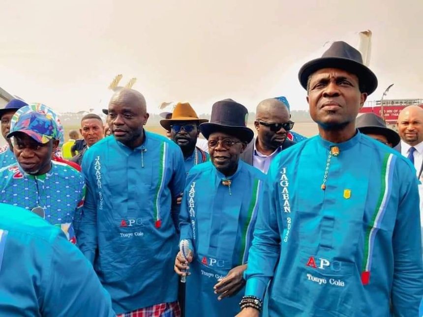 In Rivers, Tinubu harps on unity, non-violence
