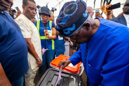 2023 election: Tinubu votes, says 'I’m too certain of victory'