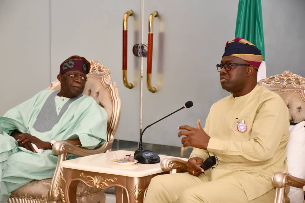 Makinde, Mutfwang meet Tinubu at State House