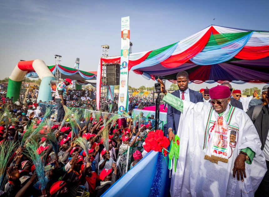 In Maiduguri, it is massive solidarity for Tinubu, Shettima