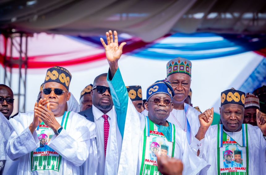 Mammoth crowd attends Tinubu's rally in Gombe