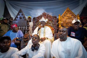 Tinubu in homecoming visit to Lagos, thanks Oba Akiolu (+photos)