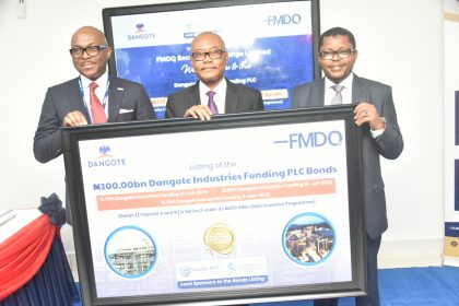 Dangote lists N300b series 1 and 2 largest bonds on NGX, FMDQ