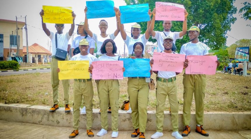 Kwara: Corps members sensitize community on FOI Act
