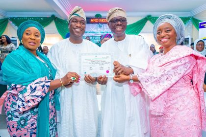 Second term: Sanwo-Olu, deputy get certificate of return