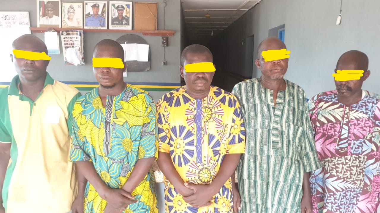Five suspected corpses-exhuming ritualists arrested in Ogun