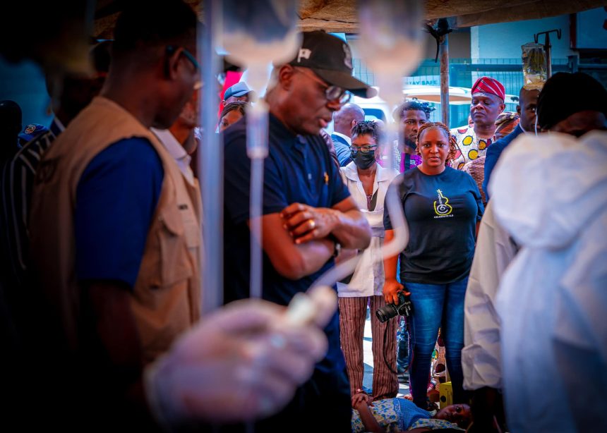 Train accident: Lagos residents donate 300 units blood