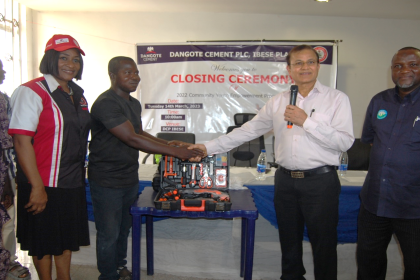 30 host community youths graduate from Dangote programme