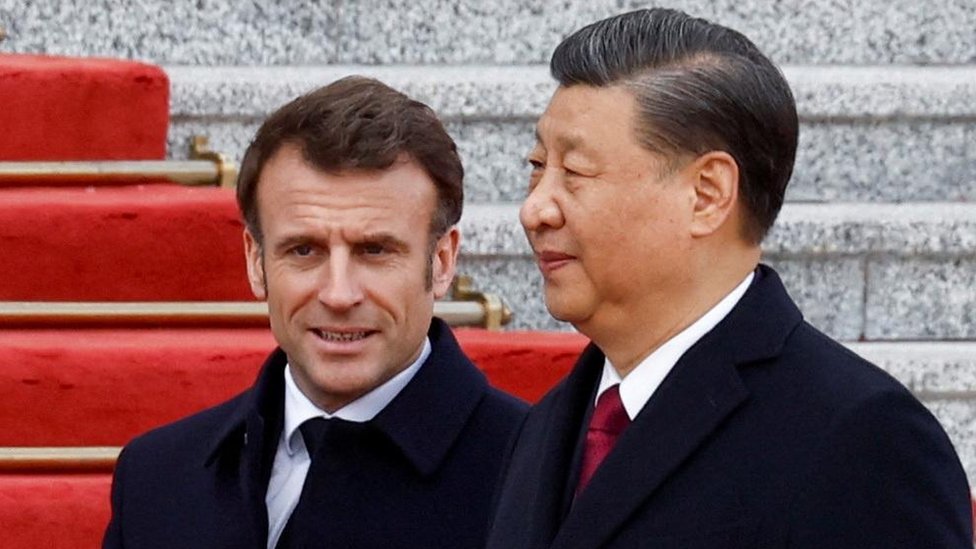Macron counting on Xi to 'bring Russia to senses'