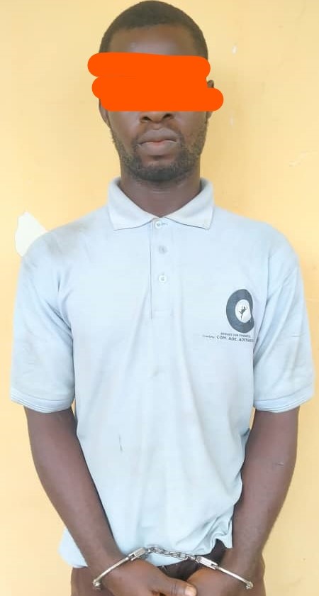 Man arrested for defiling his five years old daughter