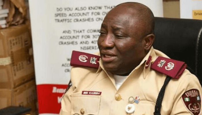 Drivers with faded number vehicle plates are security risk  –FRSC