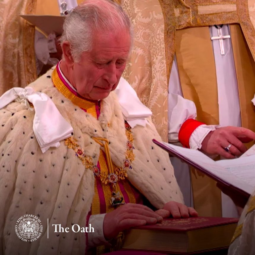 King Charles III crowned at London's Westminster Abbey