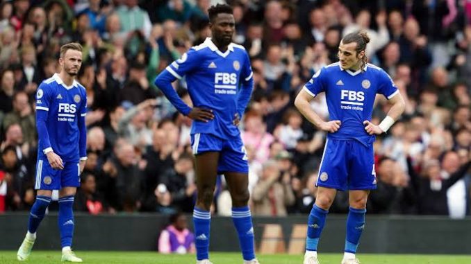 Leicester City’s relegation worries deepen after 3-5 loss at Fulham