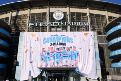 Manchester City win Premier League for third successive season