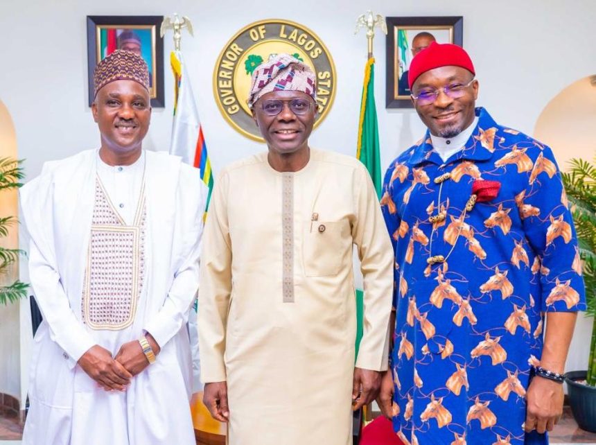 Sanwo-Olu receives House of Reps leadership aspirants, advises