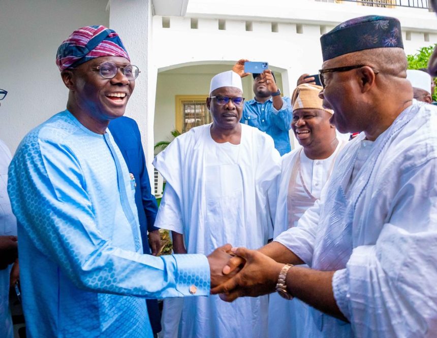 NASS: Sanwo-Olu supports Akpabio, Jibrin for Senate leadership