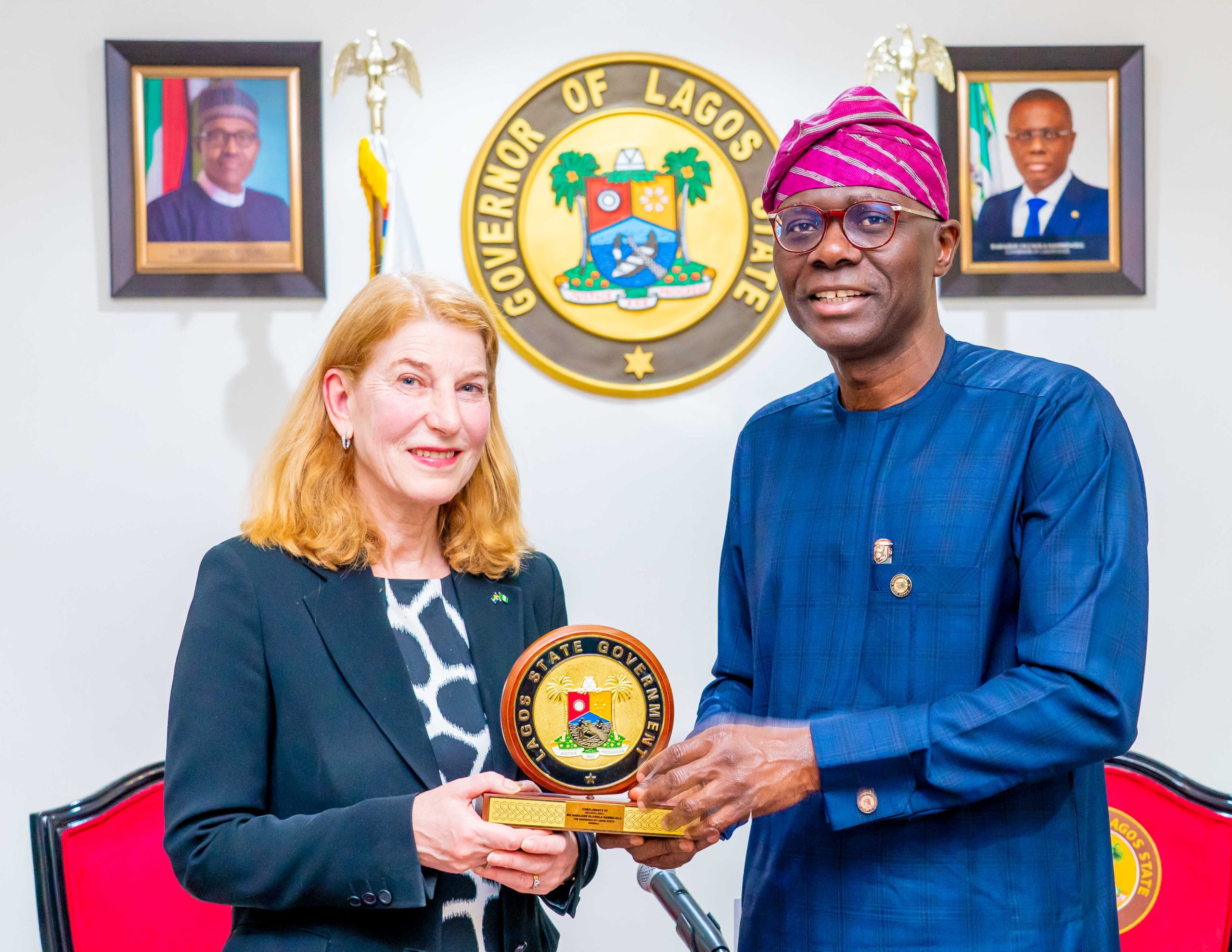 Sanwo-Olu, Swedish envoy discuss improved transportation