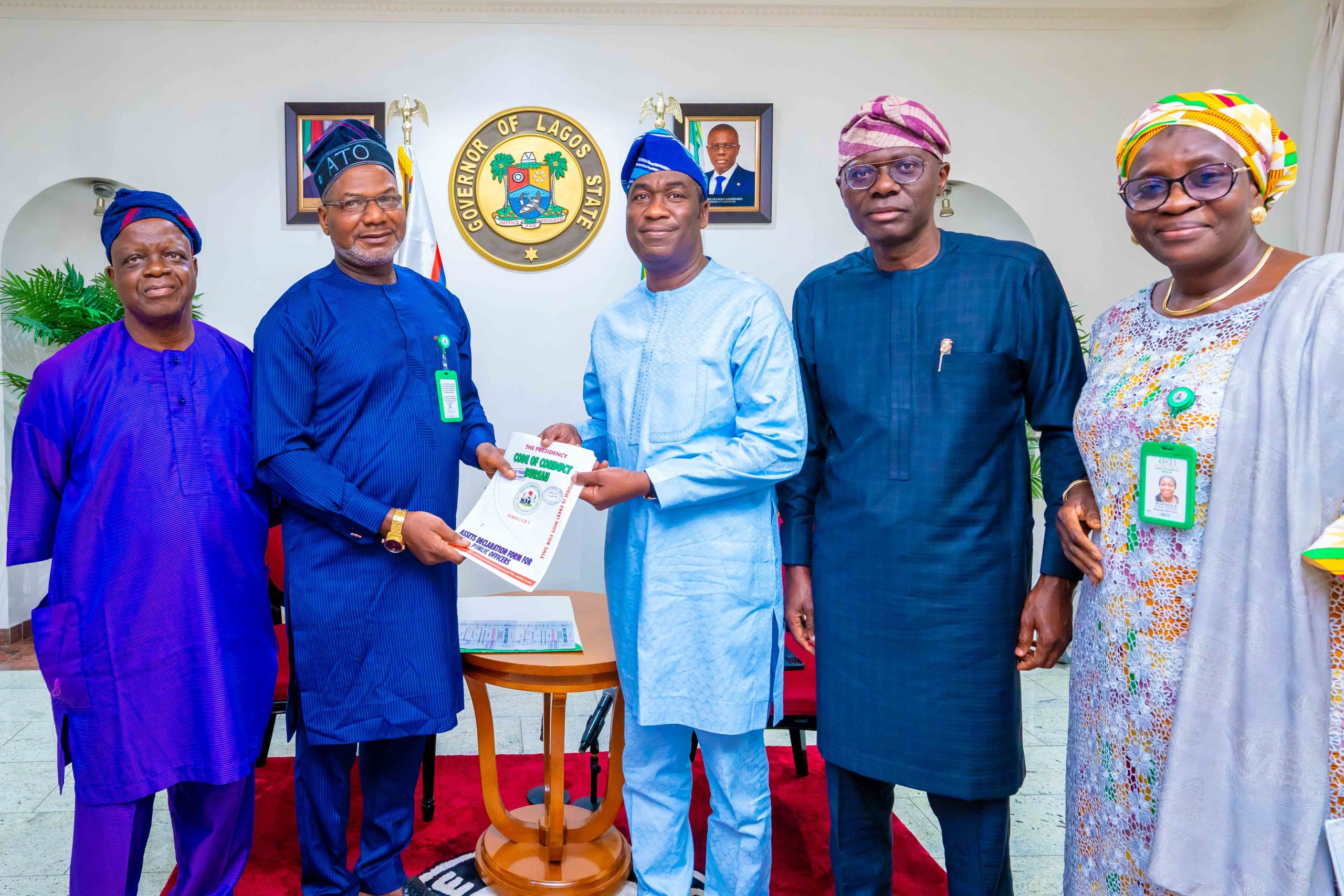 Ahead of inauguration, Sanwo-Olu, Hamzat declare assets