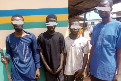 Police arrest four armed robbery suspects a month after operation