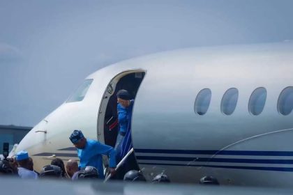 Tinubu returns from working visit to Europe (+Photos)