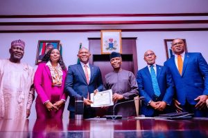 Transcorp Power receives discharge certificate from government