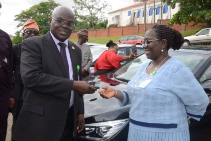 Ogun: Abiodun presents cars to new Perm Secs, tasks them