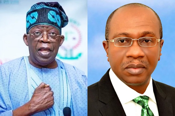 Tinubu suspends Emefiele as CBN governor, probe begins