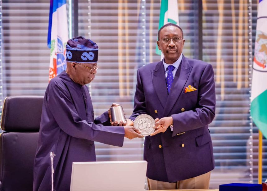 Tinubu at ONSA building, tasks security, intelligence agencies