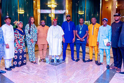 Tinubu meets NANS, pledges to improve investment in education