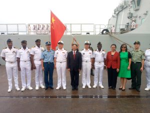 China visits Nigeria with three ships, strengthens relationship