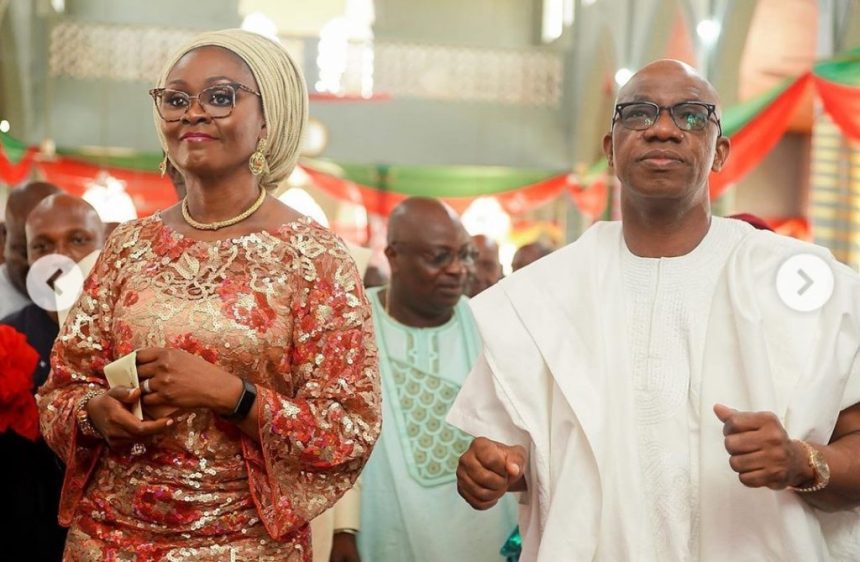 Bamidele Abiodun @ 57: Gov Abiodun thanks wife for filling the gap