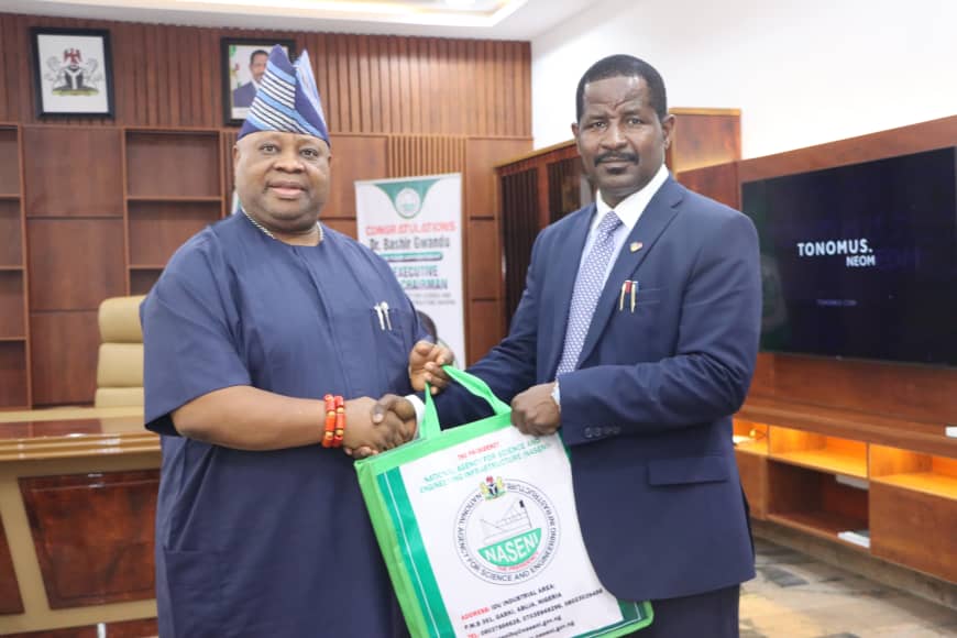 Osun govt seeks collaboration with NASENI on job creation, devt