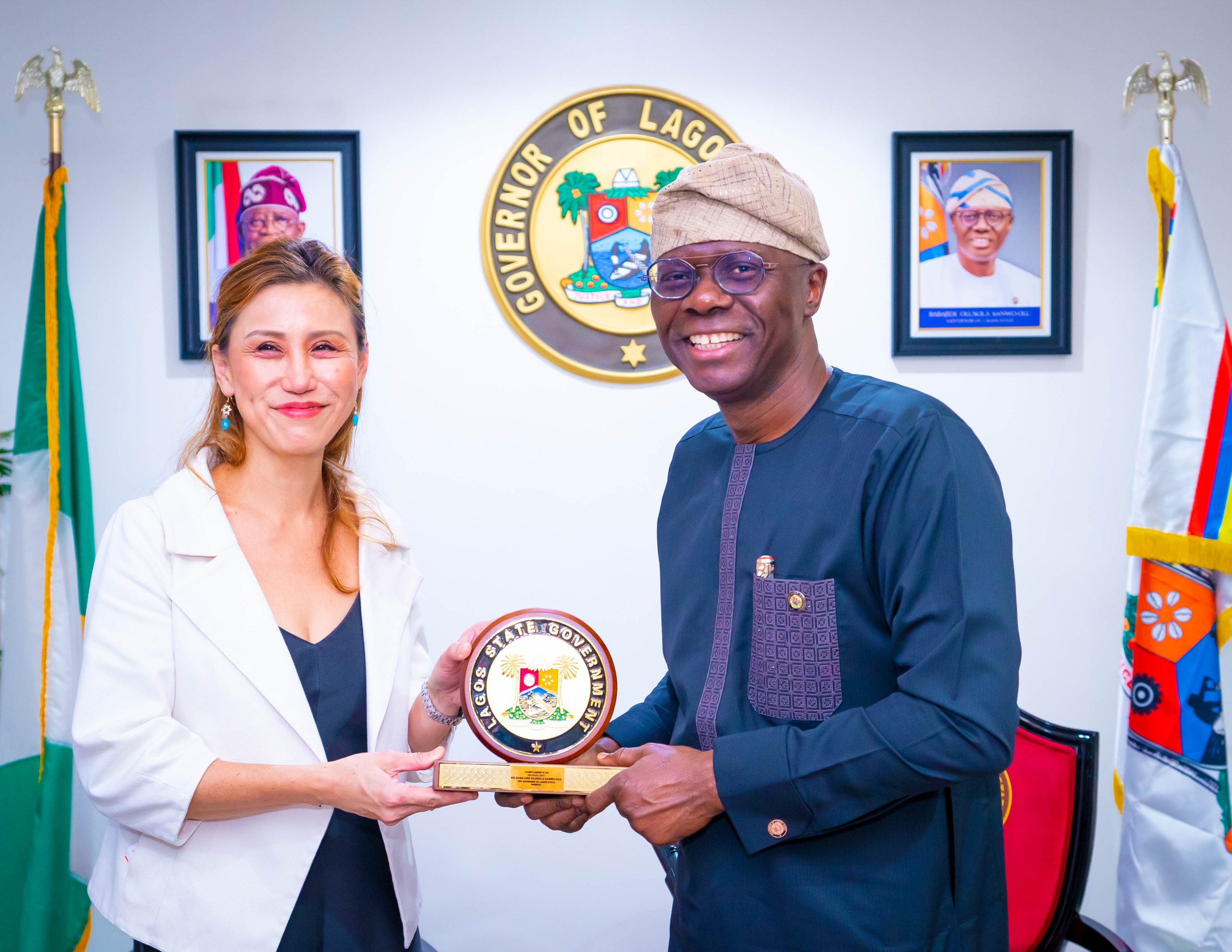 Sanwo-Olu discusses technology exchange with Dubai-based firms