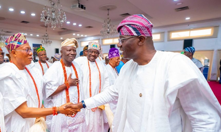 Lagos: Sanwo-Olu renews tenure of Council of Oba and Chiefs