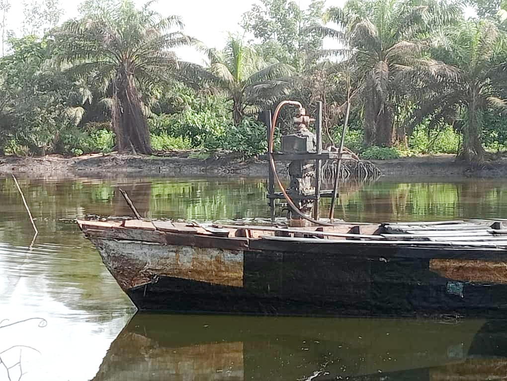 Oil theft: Navy uncovers sabotaged NNPC wellhead in Rivers