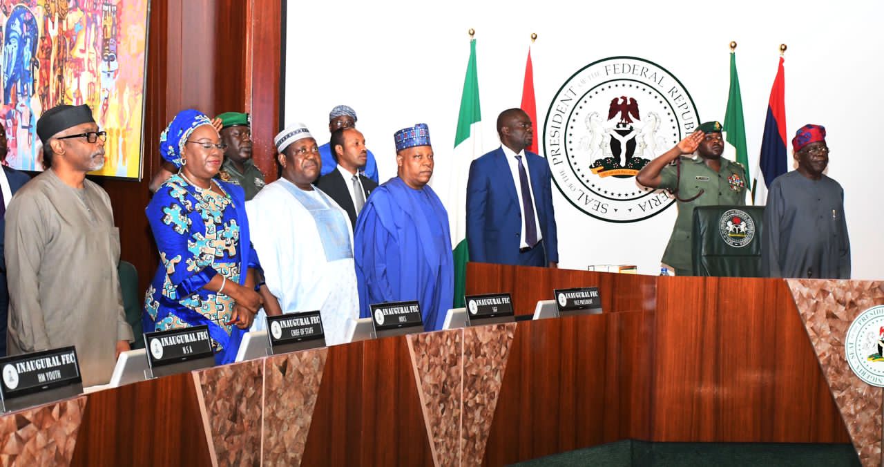Inaugural FEC meeting: What Tinubu told ministers