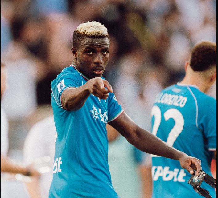 Osimhen double earns Napoli 3-1 comeback win over Frosinone
