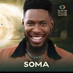BBNaija: Soma becomes head of house for Week 5