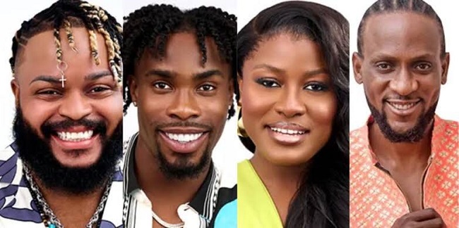BBNaija: Whitemoney, Alex, Neoenergy, Sholzy evicted