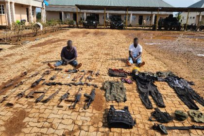 Southern Kaduna: Military uncovers gun factory, recovers weapons
