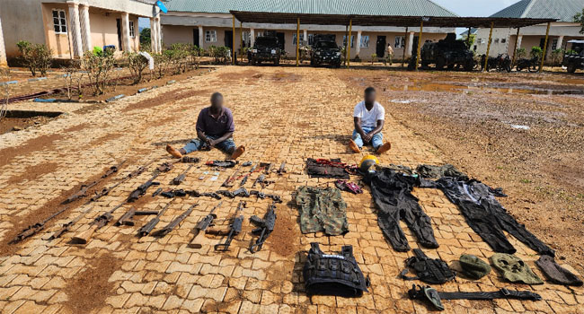 Southern Kaduna: Military uncovers gun factory, recovers weapons