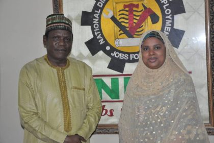 Katsina First Lady visits NDE, seeks collaboration on job creation