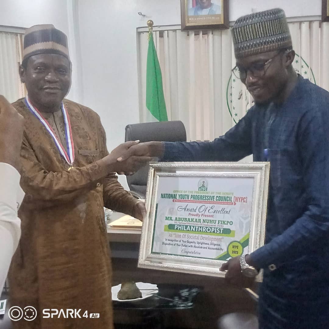 Job creation: NYPC honours NDE boss with award
